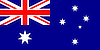 The flag of Australia.