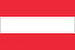 The flag of Austria.