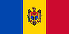 The flag of Moldova.