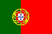 The flag of Portugal.