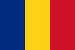 The flag of Romania.