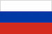 The flag of Russia.