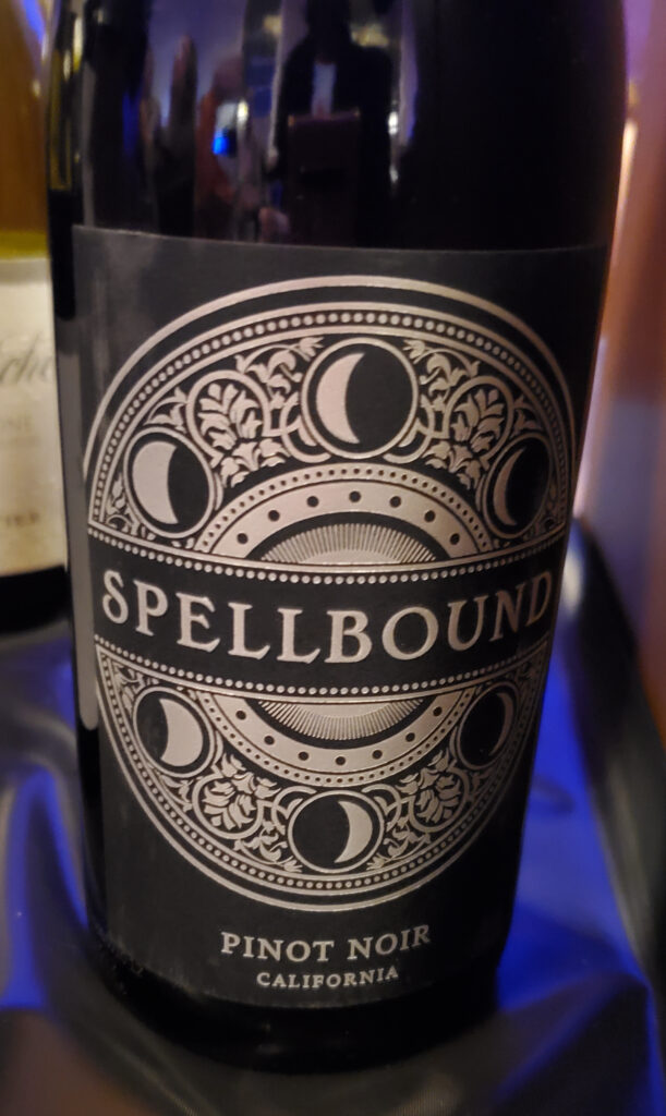 A wine bottle: Spellbound Pinot Noir California