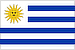 The flag of Uruguay.